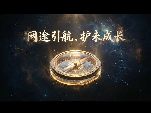 Ai动画法治宣传片——《网途引航，护未成长》