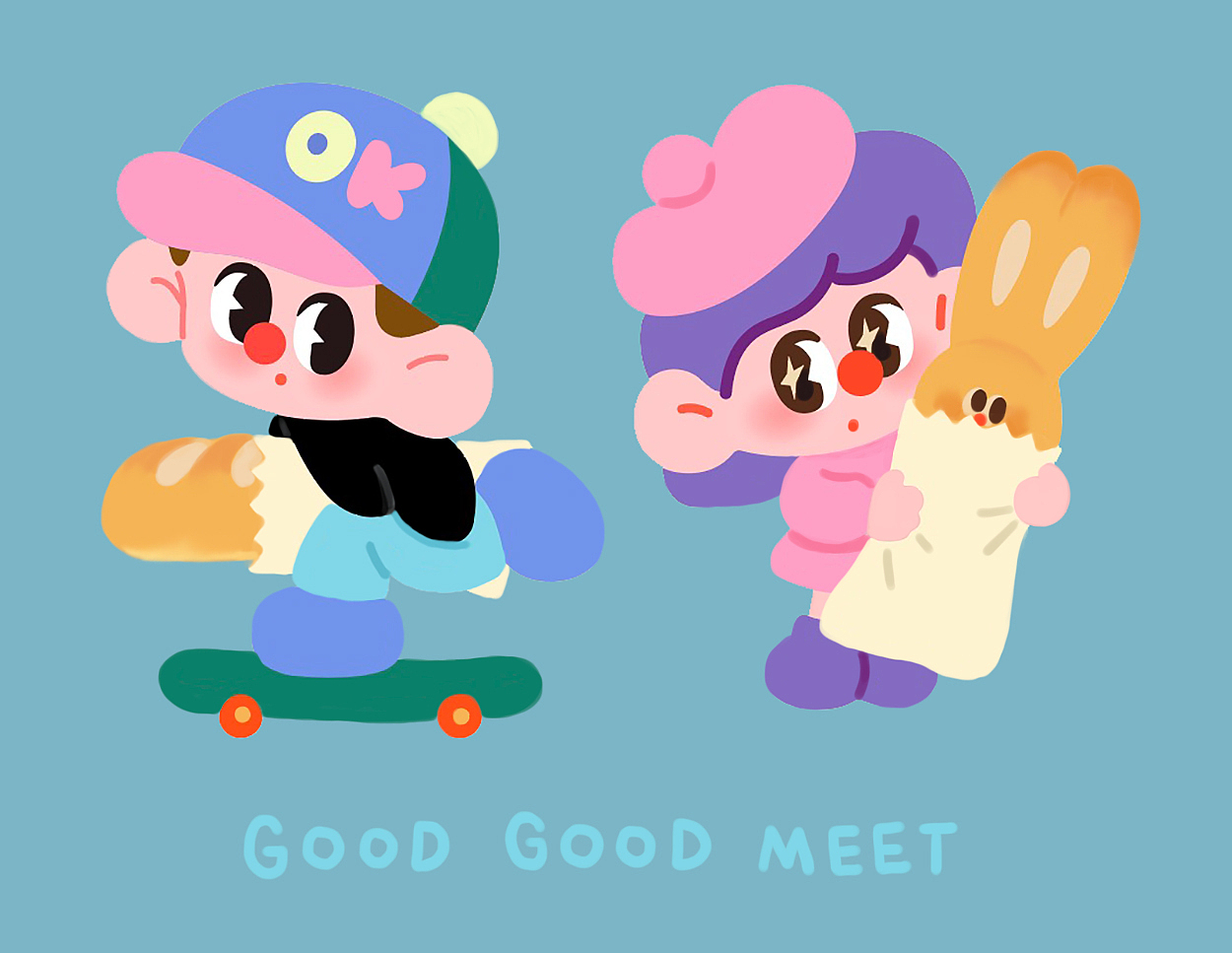 好好家族新插画（图ZNDAzNjk5MTM2） - 商业插画 - 站酷设计师约翰强尼原创素材 - 站酷ZCOOL