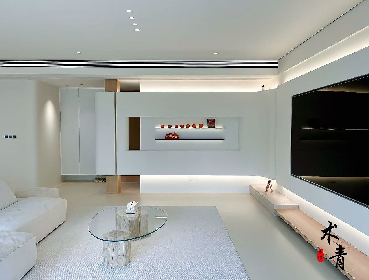 现代原木风｜公园大道上（图ZNDAzNjk5OTI4） - 家装设计 - 站酷设计师术青木作原创素材 - 站酷ZCOOL