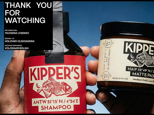 专业男士护理KIPPER’S品牌的包装设计-宏洛图品牌设计