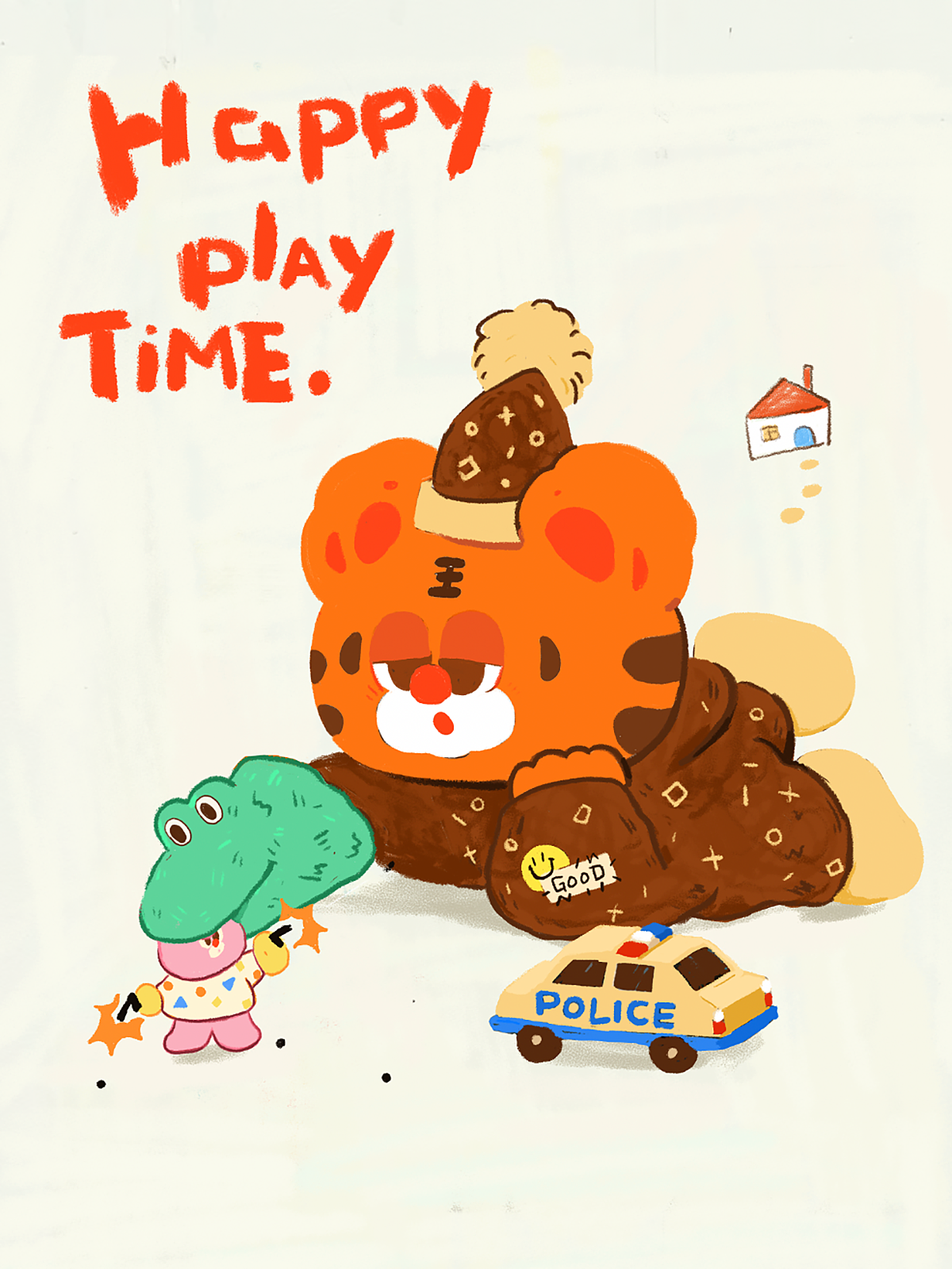 好好家族新插画（图ZNDAzNzAwNjg4） - 商业插画 - 站酷设计师约翰强尼原创素材 - 站酷ZCOOL