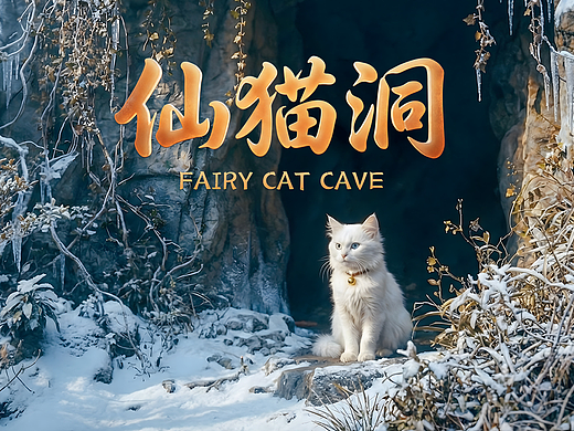 AIGC原创剧情短片《仙猫洞》预告片上线~（个人主页-ZNzMyNjgxNTY=） - 短片 - 站酷设计师marvX原创素材 - 站酷ZCOOL