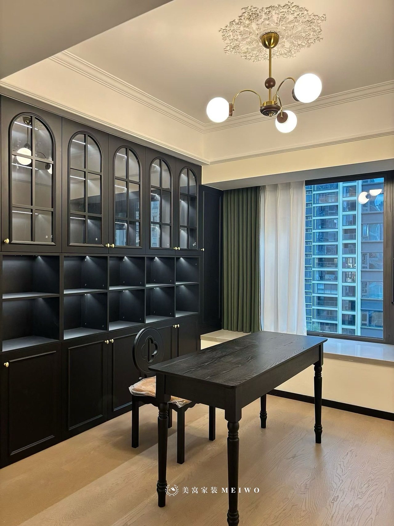 246平法式复古实景落地案例（图ZNDAzNzA0ODcy） - 家装设计 - 站酷设计师长沙美窝家装原创素材 - 站酷ZCOOL