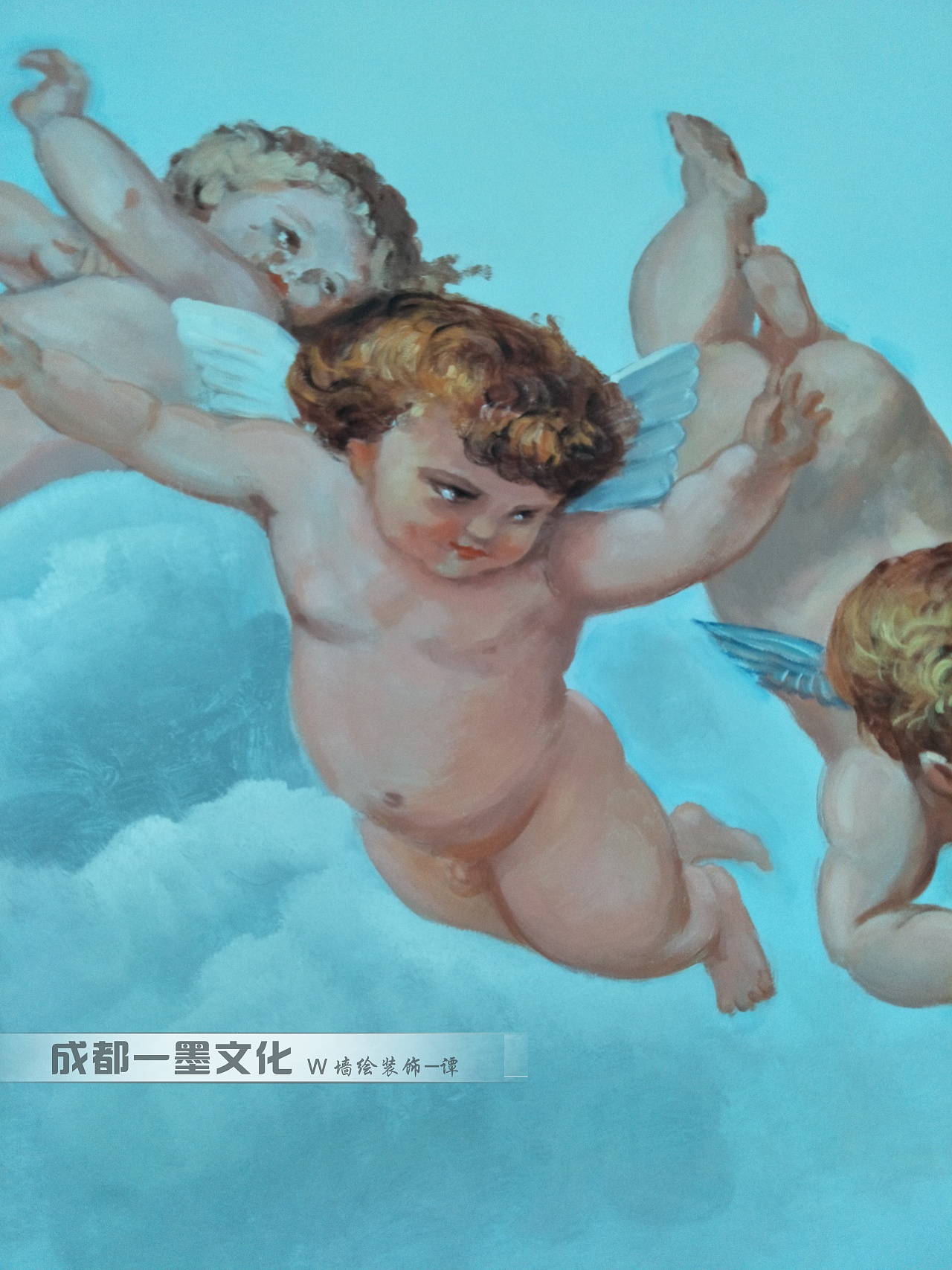 天顶壁画 风景墙绘 成都墙绘 酒吧墙绘 学校墙绘（图ZNDAzNzA5NzI0） - 绘画 - 站酷设计师农村壁画原创素材 - 站酷ZCOOL