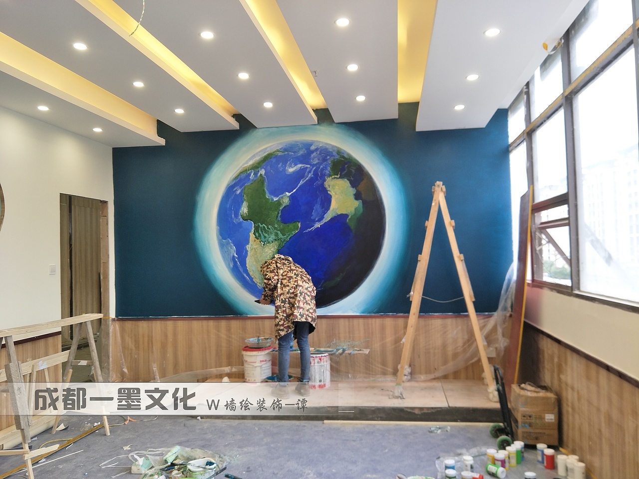 成都墙绘 成都彩绘 成都壁画 学校墙绘 幼儿园墙绘（图ZNDAzNzEwMjcy） - 绘画 - 站酷设计师农村壁画原创素材 - 站酷ZCOOL