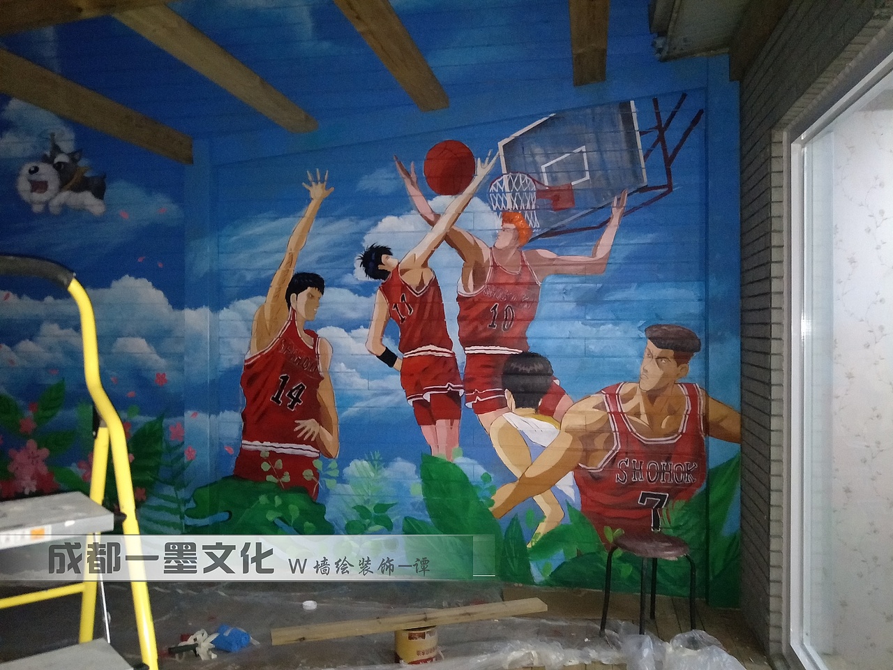 成都墙绘 成都壁画 社区文化墙 社区墙绘 社区美化（图ZNDAzNzE2MjAw） - 绘画 - 站酷设计师新农村壁画原创素材 - 站酷ZCOOL