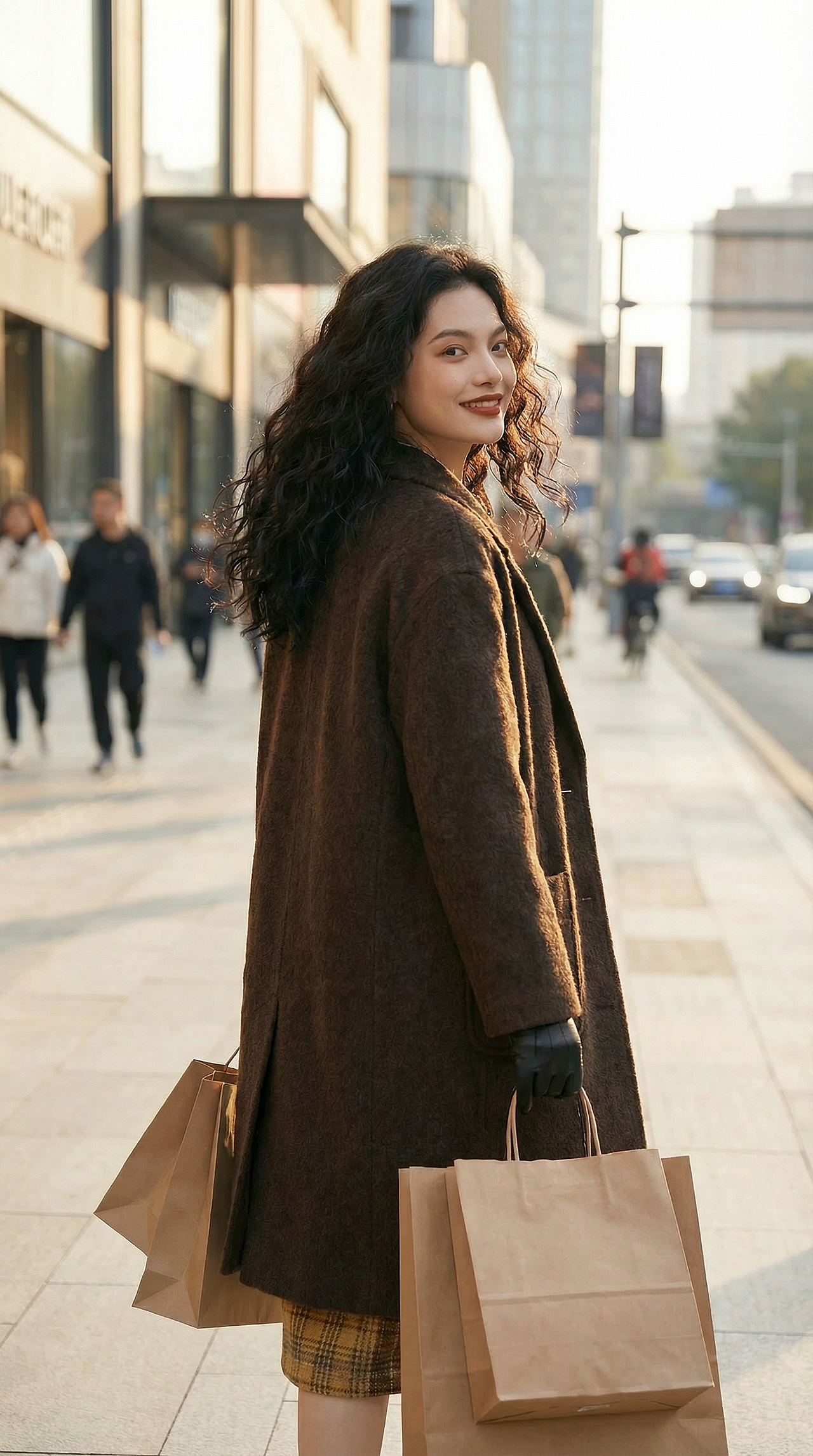 街拍生成，时尚穿搭（图ZNDAzNzE4Mjg4） - 人像摄影 - 站酷设计师AI图图原创素材 - 站酷ZCOOL