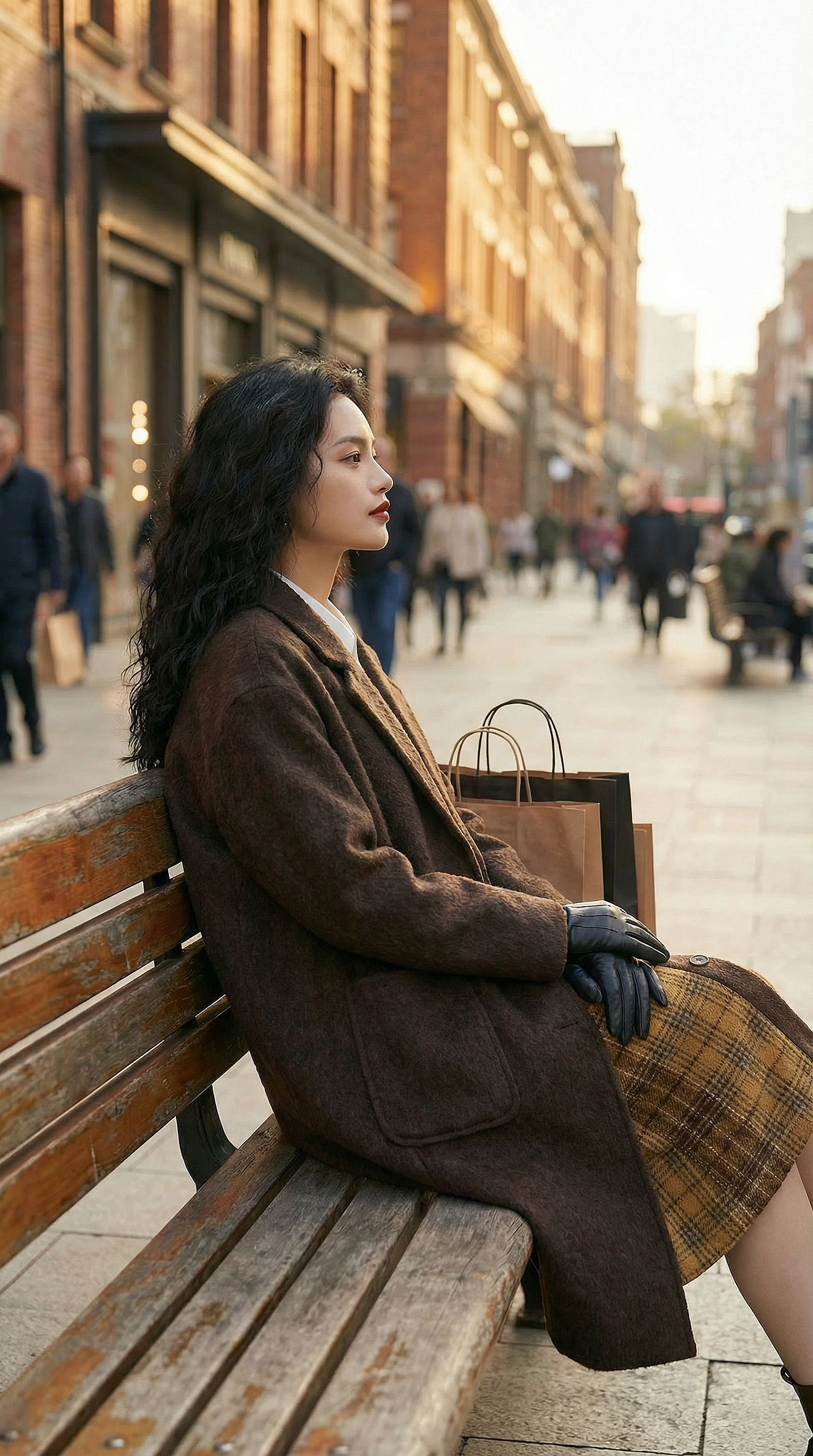 街拍生成，时尚穿搭（图ZNDAzNzE4Mjgw） - 人像摄影 - 站酷设计师AI图图原创素材 - 站酷ZCOOL