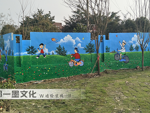 社区墙绘 游乐园墙绘 幼儿园墙绘 卡通墙绘 成都墙绘