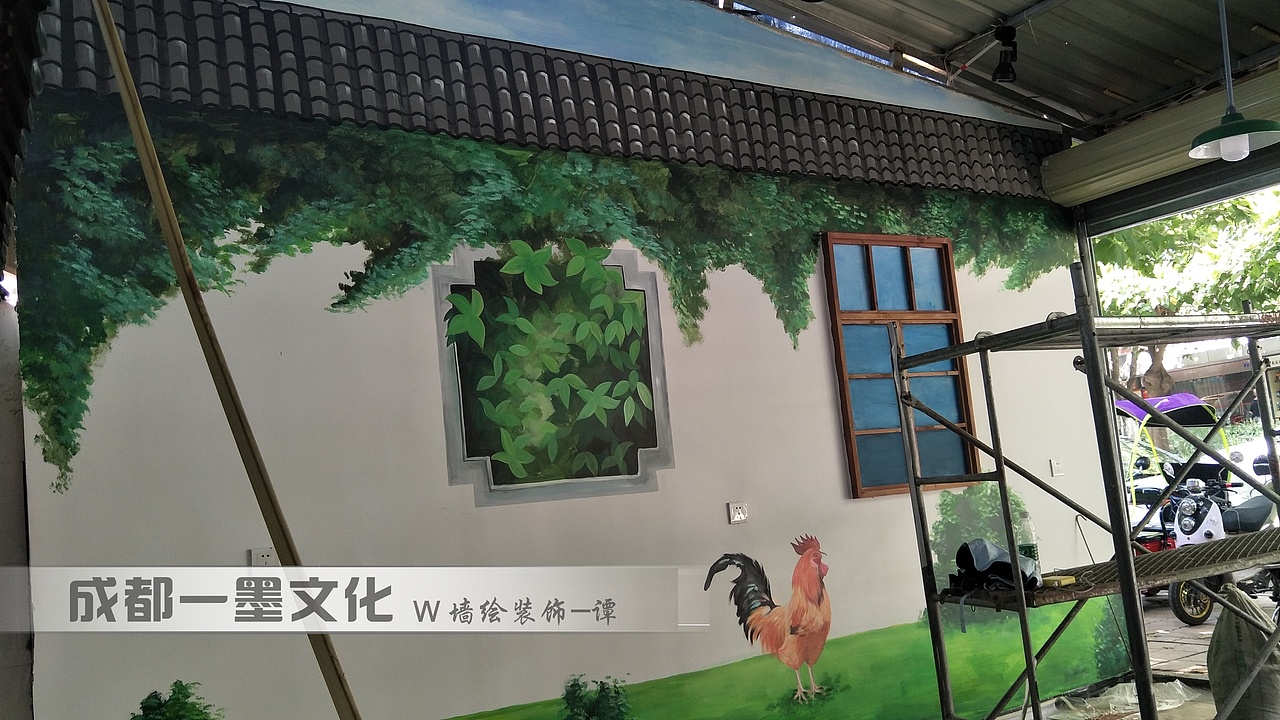 串串店墙绘 成都墙绘 成都彩绘 餐饮店墙绘 火锅店墙绘（图ZNDAzNzI0MDE2） - 绘画 - 站酷设计师成都墙绘壁画原创素材 - 站酷ZCOOL