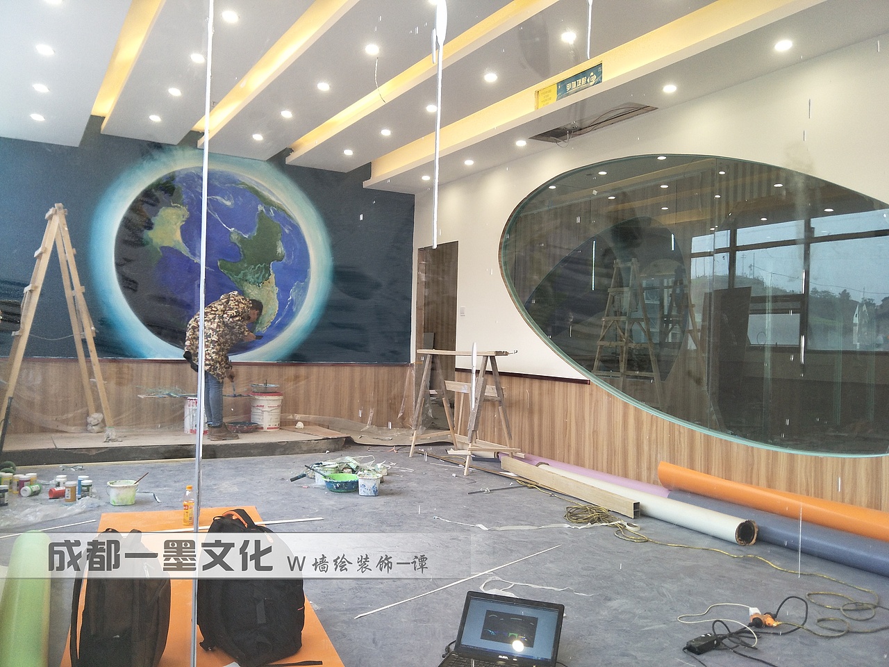 酒店墙绘 酒吧墙绘 风景壁画 风景墙绘 成都墙绘（图ZNDAzNzI0NDg0） - 绘画 - 站酷设计师成都墙绘壁画原创素材 - 站酷ZCOOL