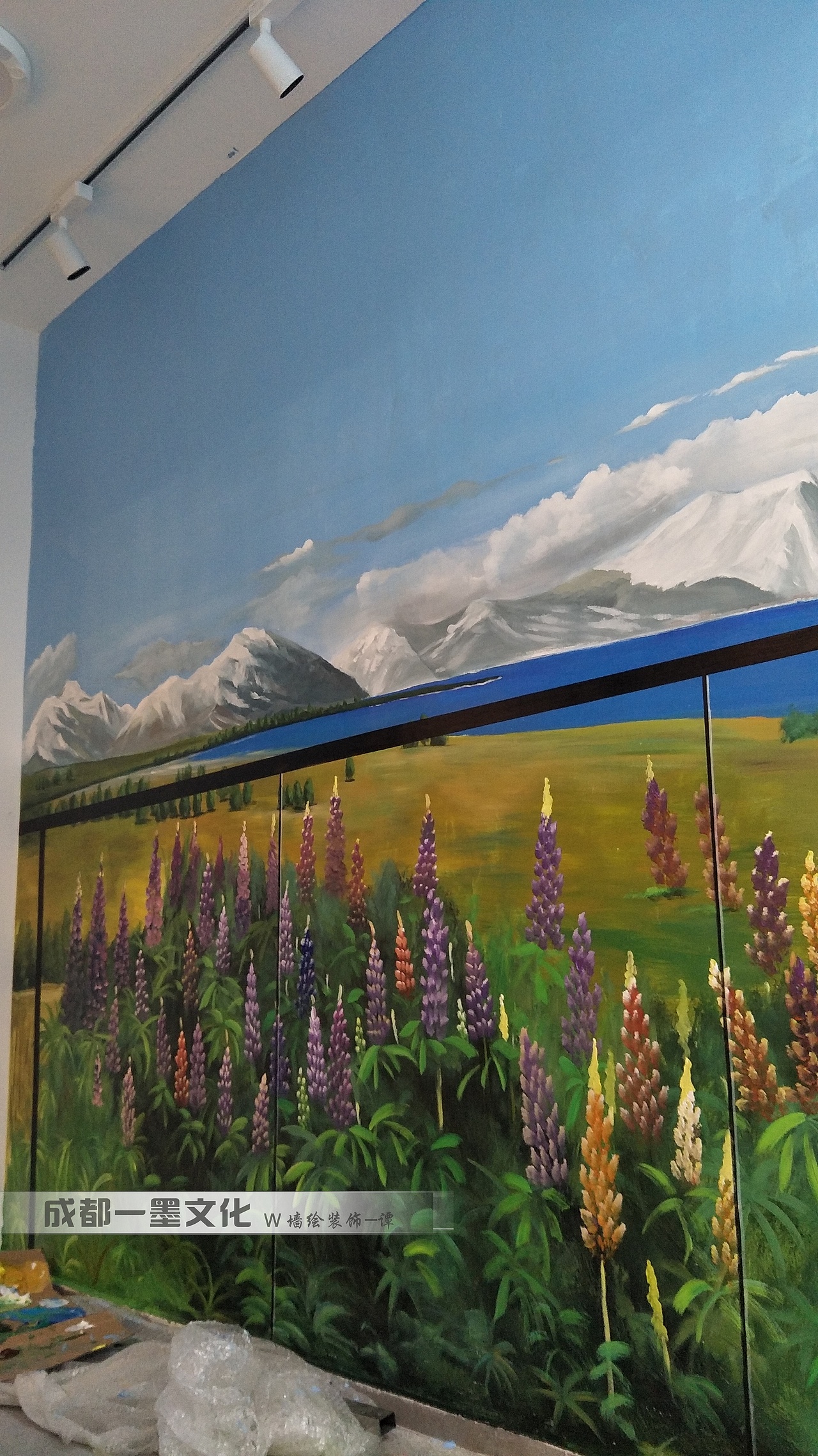 酒店墙绘 酒吧墙绘 风景壁画 风景墙绘 成都墙绘（图ZNDAzNzI0NDc2） - 绘画 - 站酷设计师成都墙绘壁画原创素材 - 站酷ZCOOL