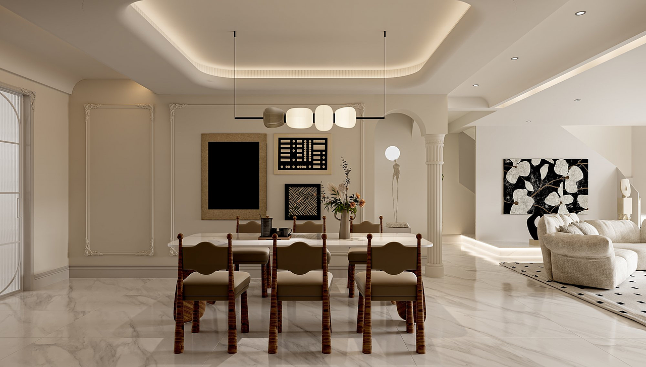 现代轻法别墅（图ZNDAzNzM1NTA0） - 家装设计 - 站酷设计师是丽丽啊wink原创素材 - 站酷ZCOOL