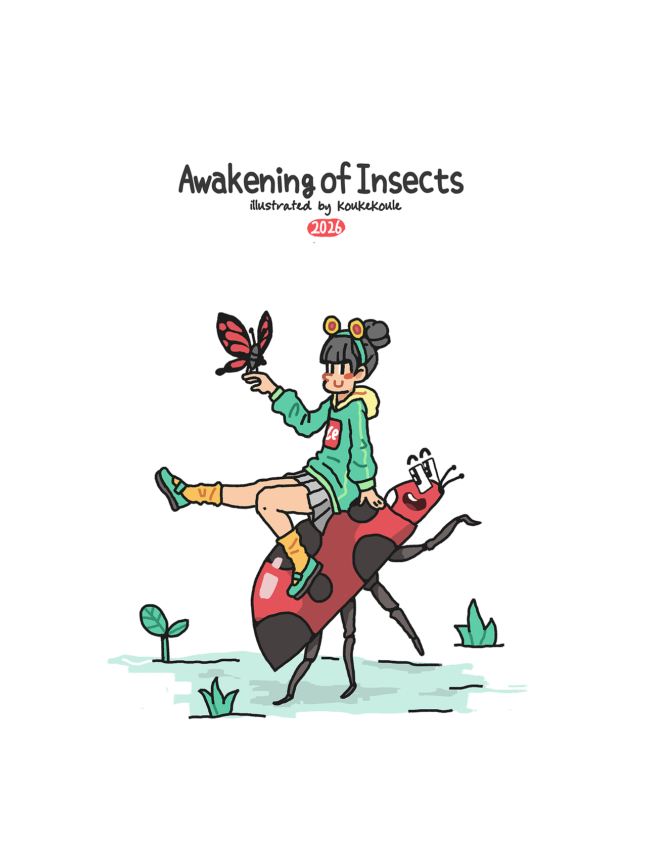 小插画作品2（图ZNDAzNzQ0NTAw） - 创作习作 - 站酷设计师口可口乐呦原创素材 - 站酷ZCOOL