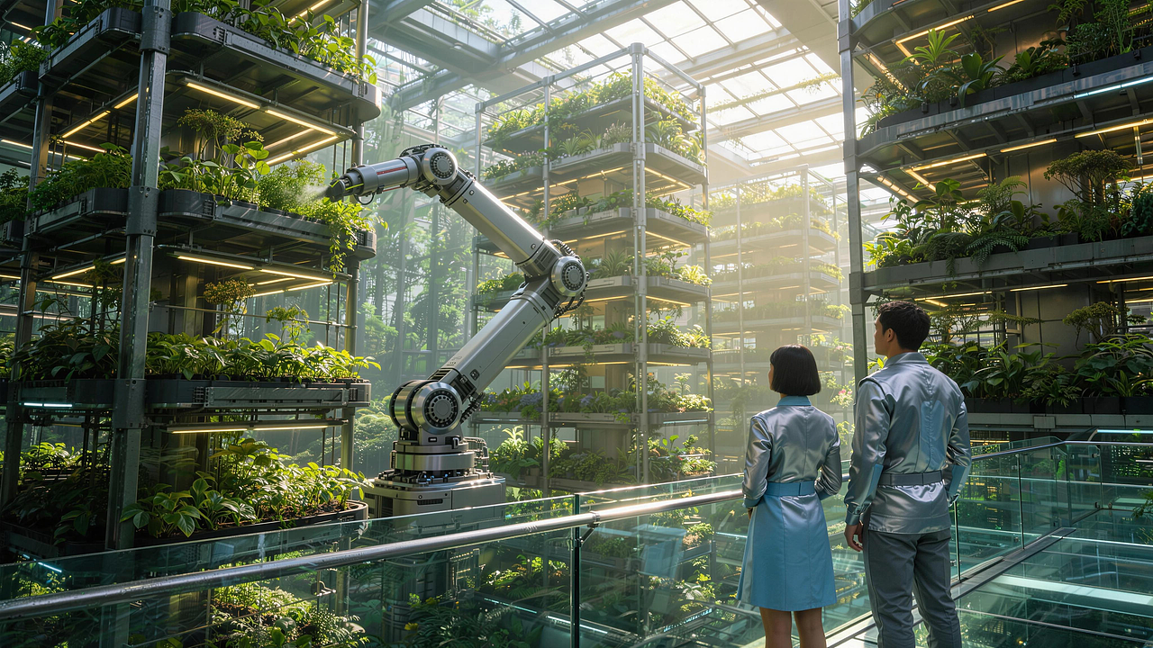 未来已来｜双生城纪・森林与天空的超现实共生 AI 影像（图ZNDAzNzQ3NTAw） - AI作品 - 站酷设计师麓小欣原创素材 - 站酷ZCOOL