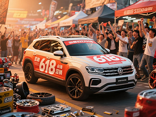 汽车改装用品海报