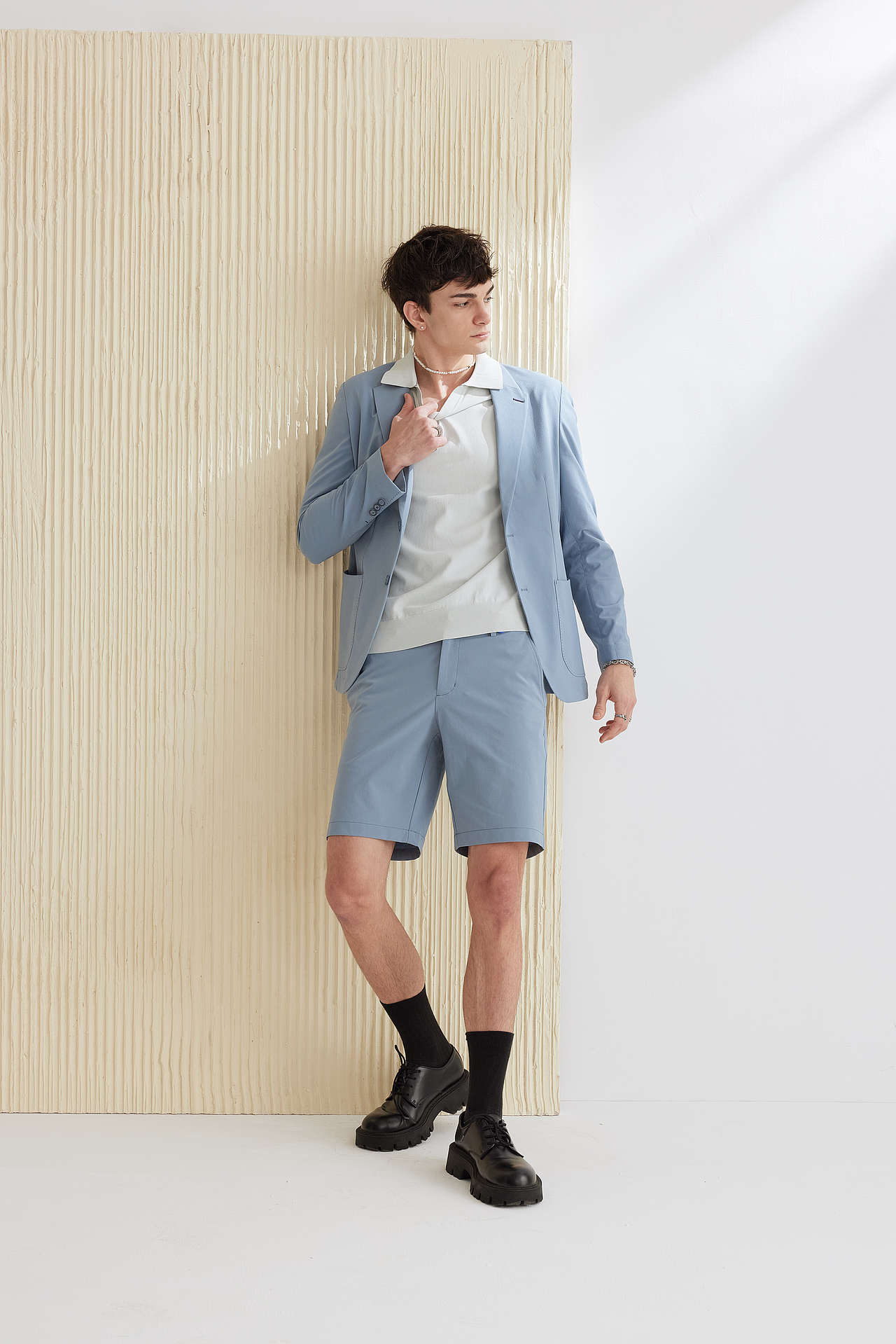 时尚服装拍摄丨外籍男模特丨品牌服饰（图ZNDAzNzUxODE2） - 时尚/艺术摄影 - 站酷设计师优思模特主理Zoey原创素材 - 站酷ZCOOL