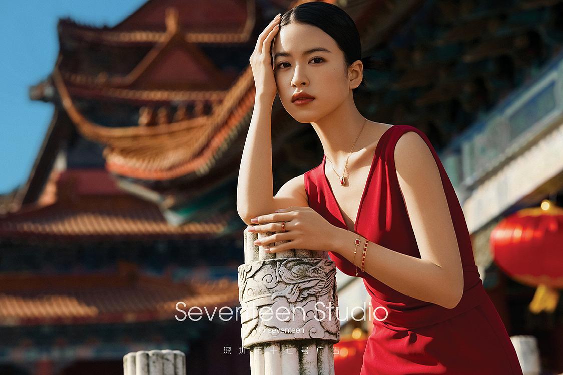 原创设计师品牌非遗新中式黄金珠宝首饰拍摄（图ZNDAzNzUzNjgw） - 时尚/艺术摄影 - 站酷设计师深圳市十七号团队原创素材 - 站酷ZCOOL