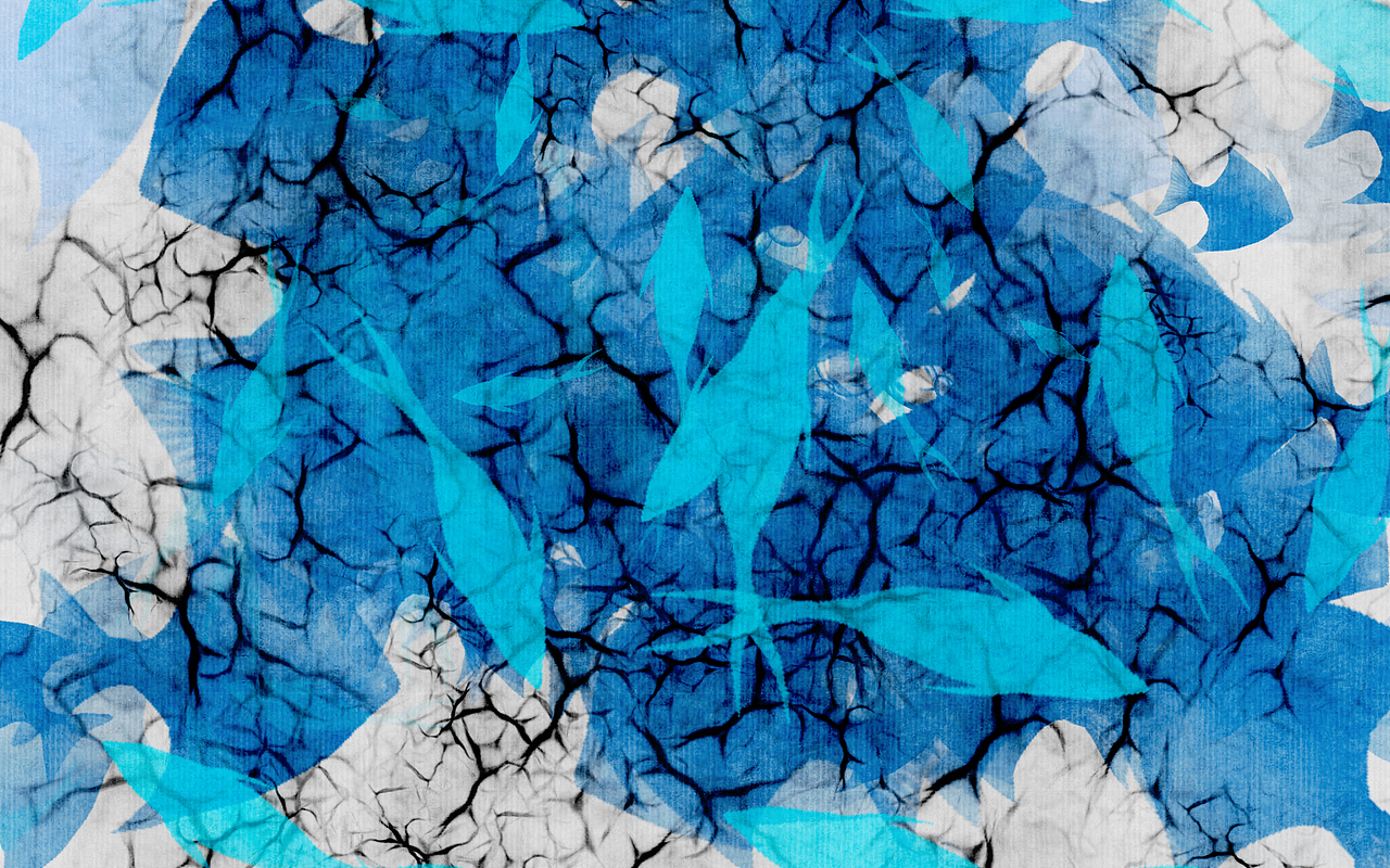 鱼群和气泡 蓝色和呼吸（图ZNDAzNzU1MTky） - 艺术插画 - 站酷设计师无赖丝原创素材 - 站酷ZCOOL