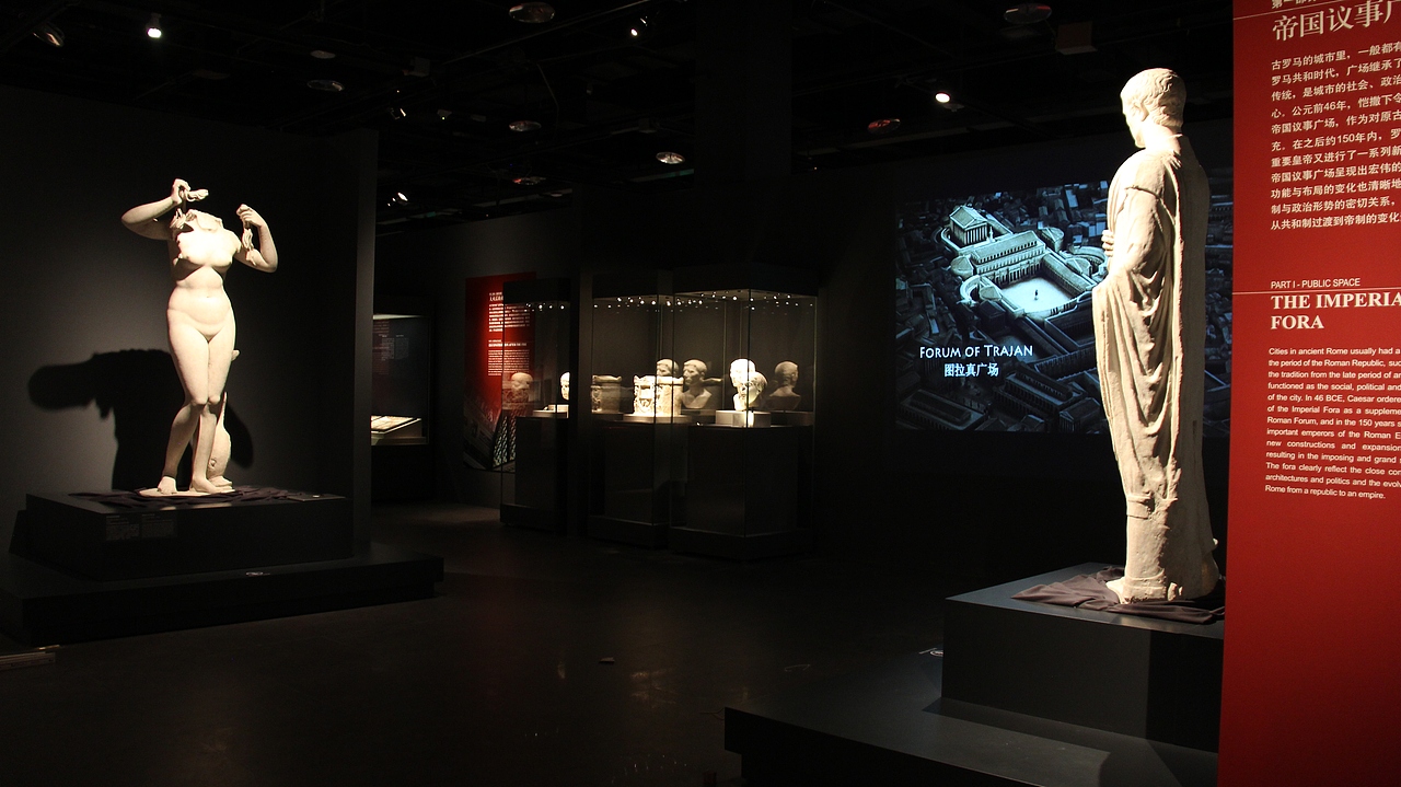 金沙遗址博物馆 “永恒之城——古罗马的辉煌 案例分享（图ZNDAzNzU2MzM2） - 展陈设计 - 站酷设计师克里克博物馆展柜原创素材 - 站酷ZCOOL