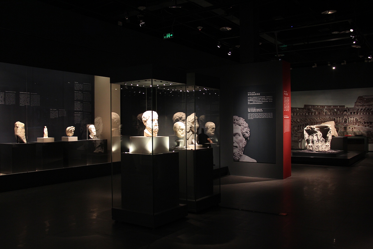 金沙遗址博物馆 “永恒之城——古罗马的辉煌 案例分享（图ZNDAzNzU2MzU2） - 展陈设计 - 站酷设计师克里克博物馆展柜原创素材 - 站酷ZCOOL