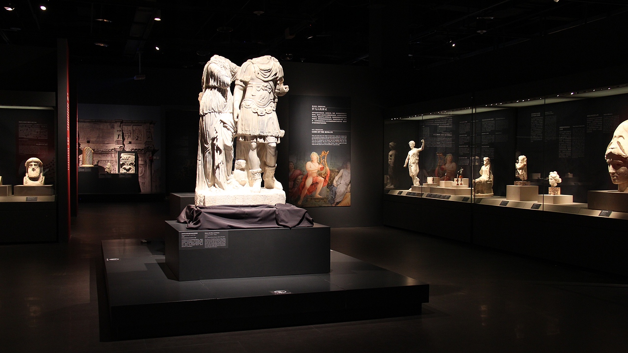 金沙遗址博物馆 “永恒之城——古罗马的辉煌 案例分享（图ZNDAzNzU2MzY4） - 展陈设计 - 站酷设计师克里克博物馆展柜原创素材 - 站酷ZCOOL