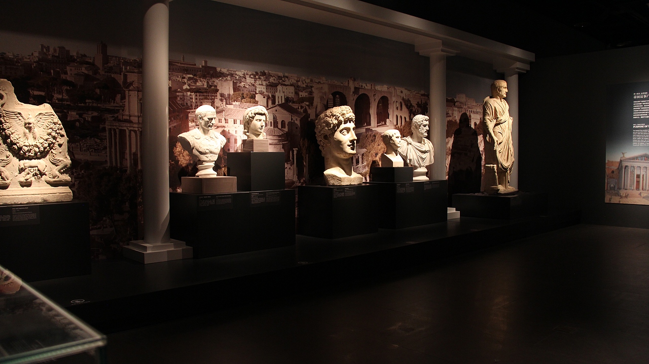 金沙遗址博物馆 “永恒之城——古罗马的辉煌 案例分享（图ZNDAzNzU2MzQw） - 展陈设计 - 站酷设计师克里克博物馆展柜原创素材 - 站酷ZCOOL