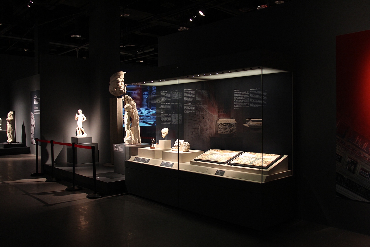 金沙遗址博物馆 “永恒之城——古罗马的辉煌 案例分享（图ZNDAzNzU2MzQ0） - 展陈设计 - 站酷设计师克里克博物馆展柜原创素材 - 站酷ZCOOL