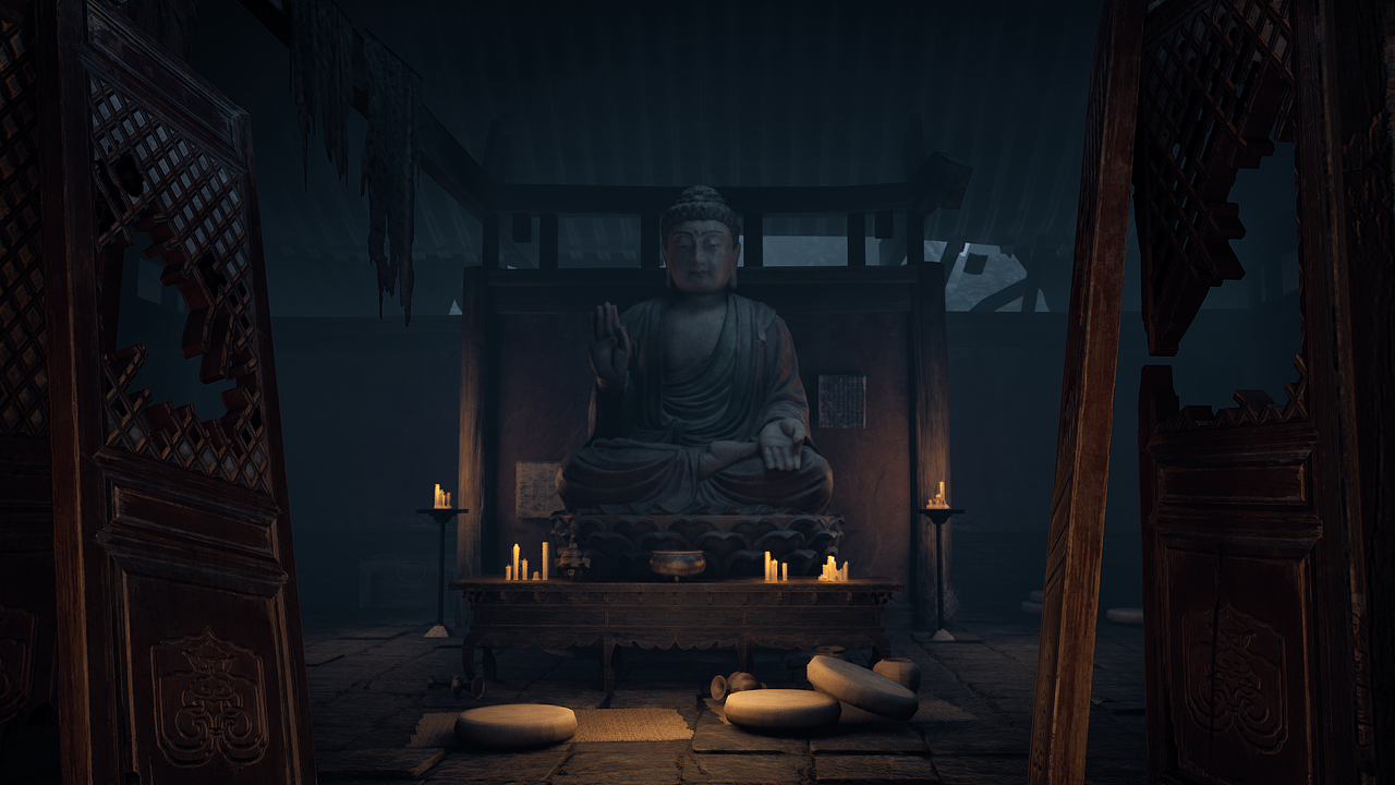 《夜祠迷局》（图ZNDAzNzU2NjI4） - 场景 - 站酷设计师cheese01原创素材 - 站酷ZCOOL