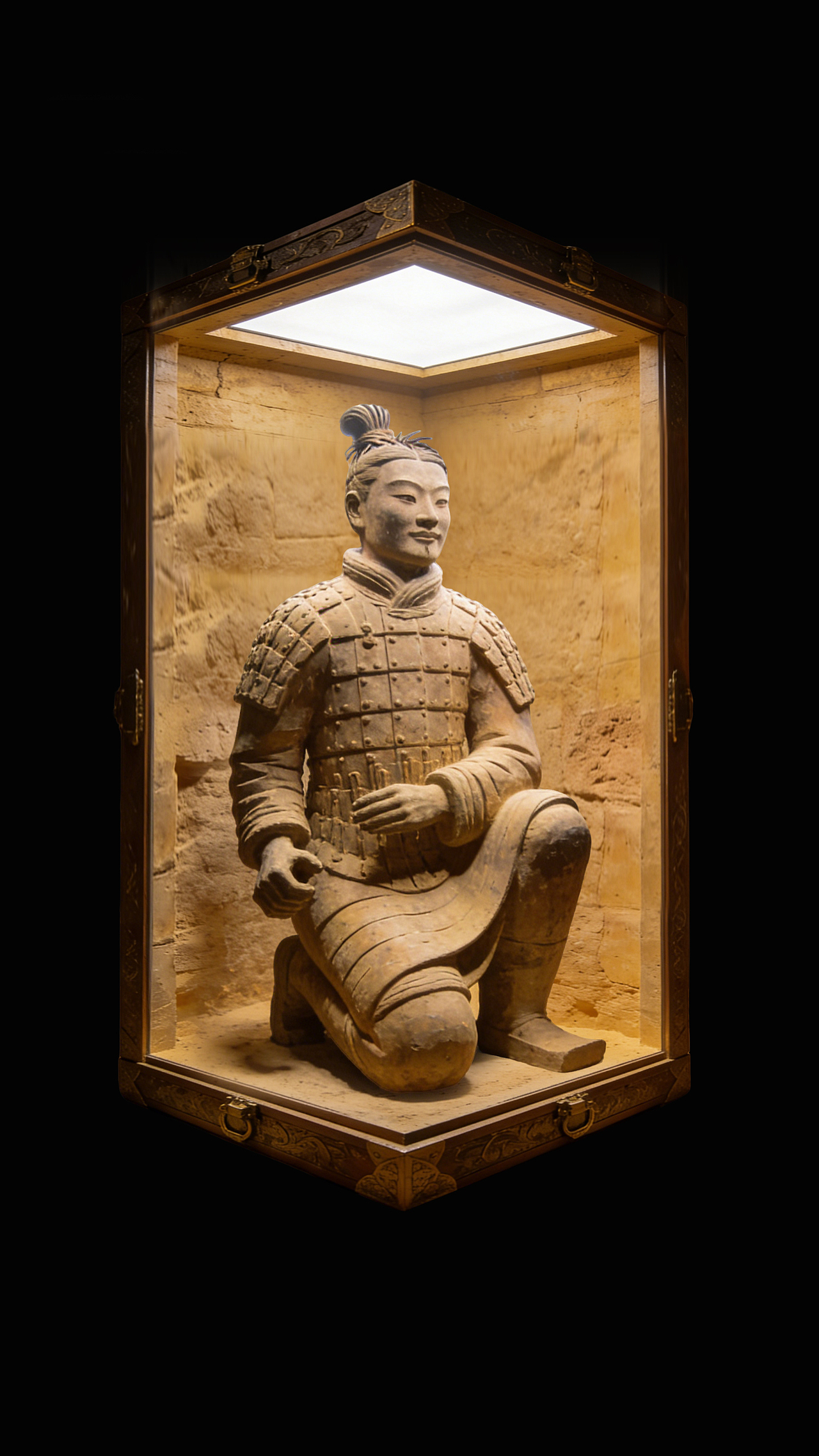 裸眼3D立体效果AI设计之《博物馆-兵马俑》（图ZNDAzNzYwNjE2） - AI作品 - 站酷设计师四季豆玩逗原创素材 - 站酷ZCOOL