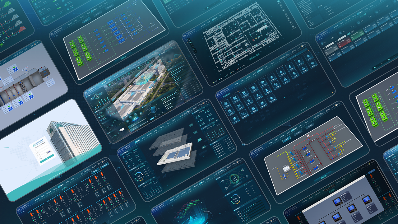 智慧工厂可视化驾驶舱（图ZNDAzNzYxMDQw） - APP界面 - 站酷设计师长脖子长颈鹿原创素材 - 站酷ZCOOL