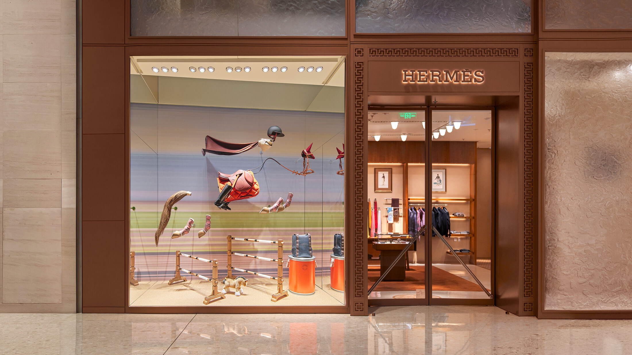 神奇的马术之旅-Hermès橱窗展示设计 ｜365天的好设计 NO.172（图ZMTU0NjQzNTI=） - 观点 - 站酷设计师365天的好设计原创素材 - 站酷ZCOOL