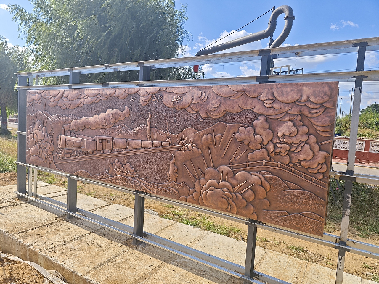 铁路机务段浮雕设计（图ZNDAzNzYzNTU2） - 雕塑 - 站酷设计师浮雕设计公司原创素材 - 站酷ZCOOL