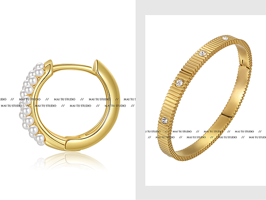 饰品精修丨白底图丨精致丨麦图摄影丨珍珠首饰