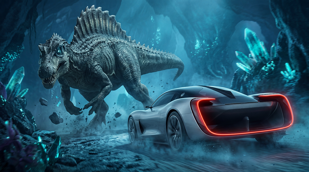 小米 Vision GT时空驭者（图ZNDAzNzY3MzEy） - AI作品 - 站酷设计师可可曲奇AIGC原创素材 - 站酷ZCOOL