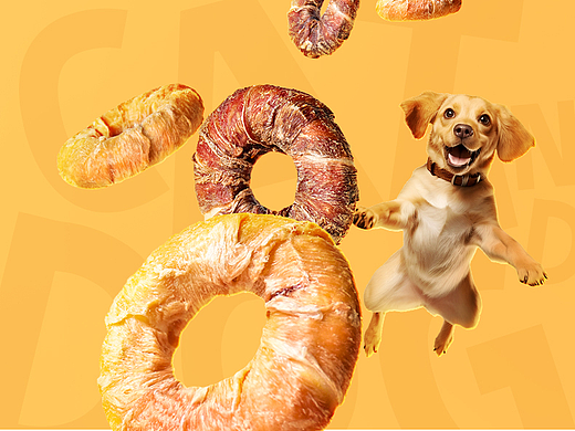 宠物-犬零食鸡鸭甜甜圈详情页