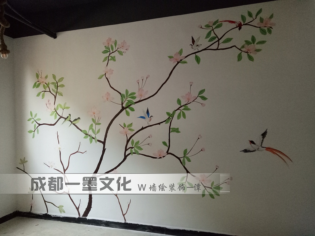 四川墙绘 餐饮店墙绘 成都墙绘 中式墙绘 串串店墙绘（图ZNDAzNzc1ODY4） - 绘画 - 站酷设计师成都一墨文化创意原创素材 - 站酷ZCOOL