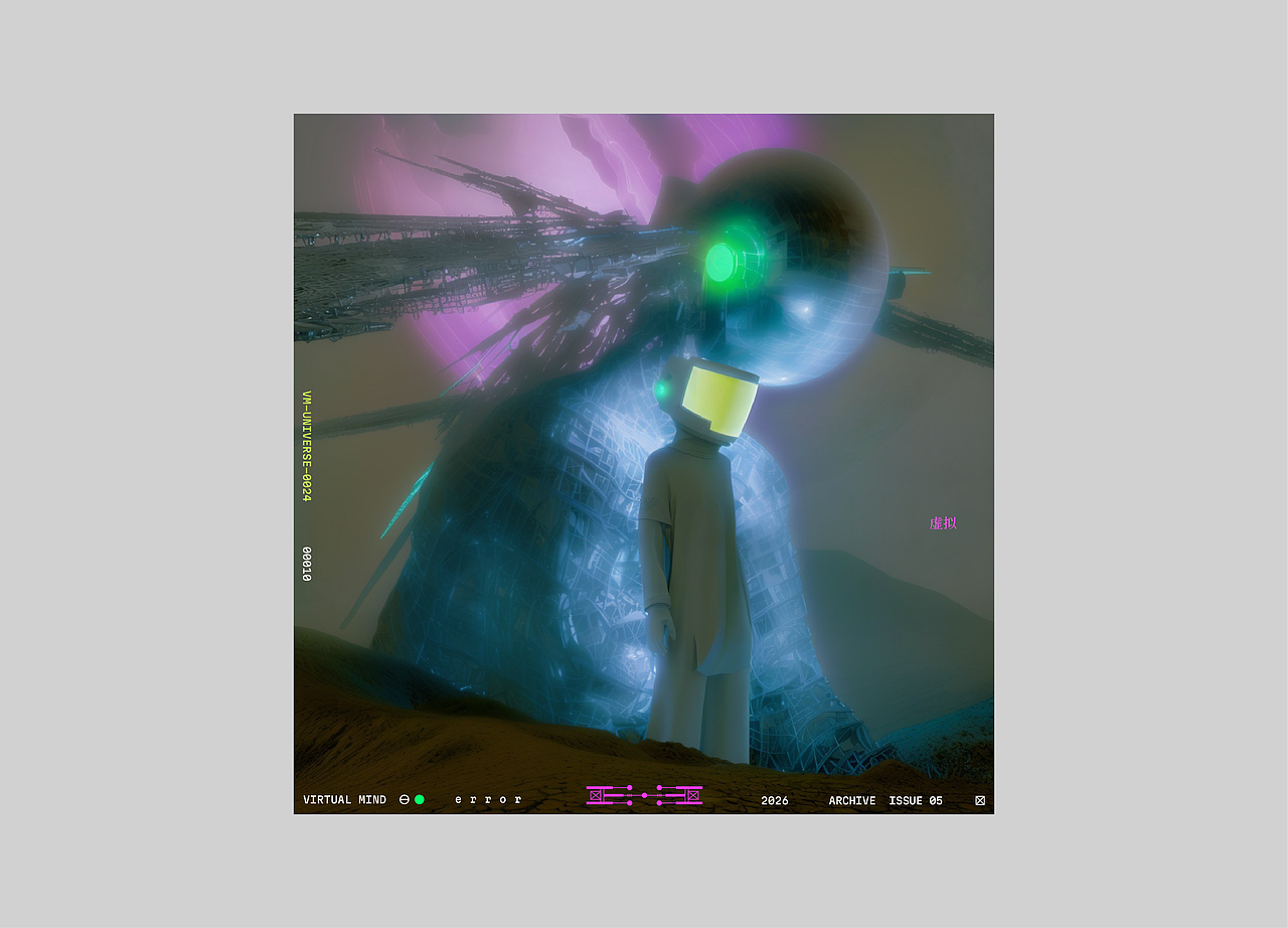 VIRTUAL Mind（图ZNDAzNzgwNjI0） - AI作品 - 站酷设计师Am24PROJECT原创素材 - 站酷ZCOOL