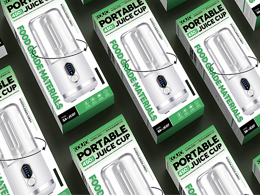 水杯包装设计 日用品包装设计 3C数码包装设计