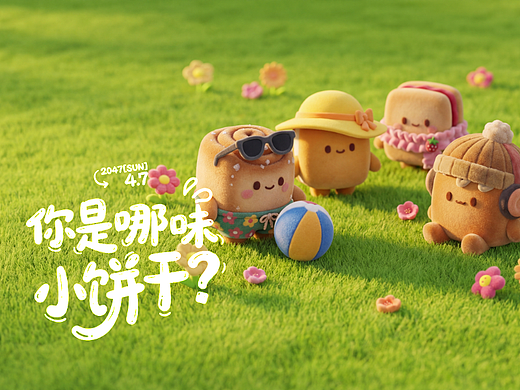 你是哪味小饼干? | AIGC活动视觉&延展