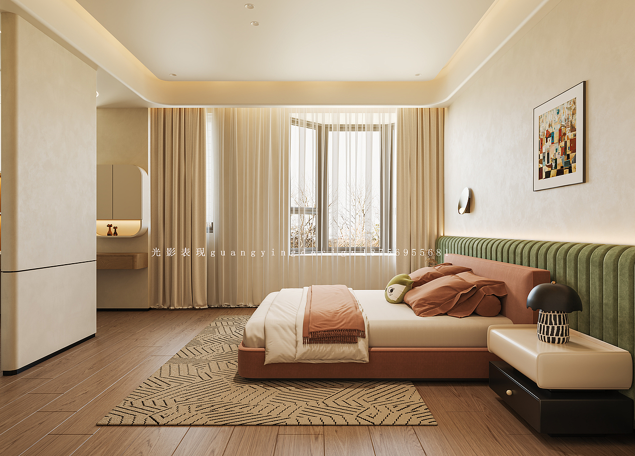 挑空别墅（图ZNDAzODA2NjUy） - 家装设计 - 站酷设计师光影效果图5501原创素材 - 站酷ZCOOL