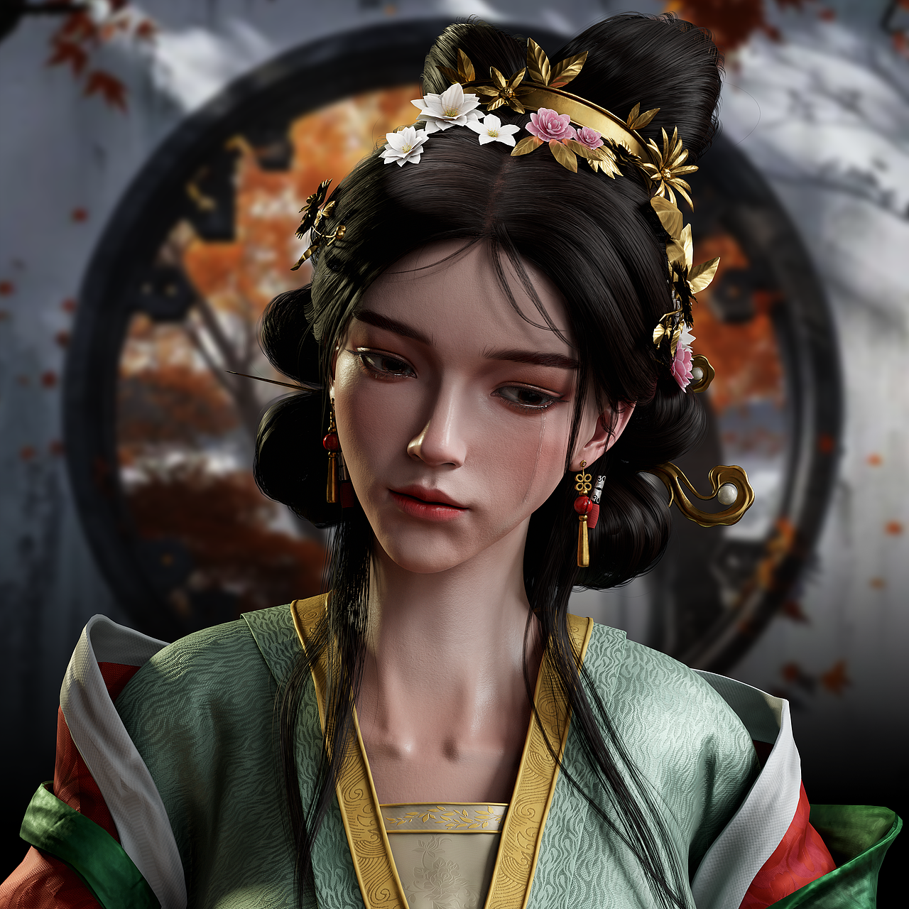 琵琶殇（图ZNDAzODE0NDQ0） - 人物/生物 - 站酷设计师麦芽CG原创素材 - 站酷ZCOOL