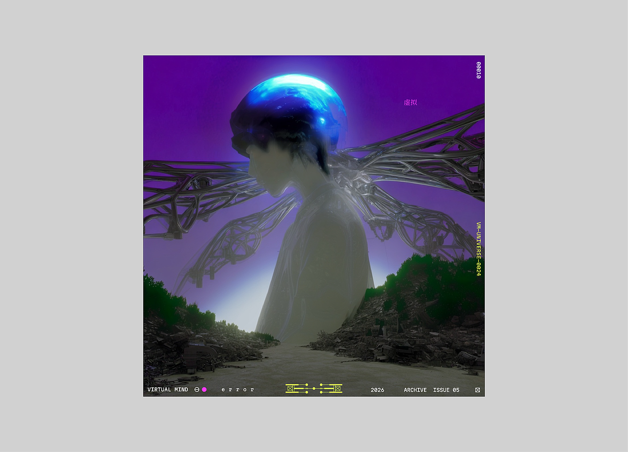 VIRTUAL Mind（图ZNDAzODE1MjE2） - AI作品 - 站酷设计师Am24PROJECT原创素材 - 站酷ZCOOL
