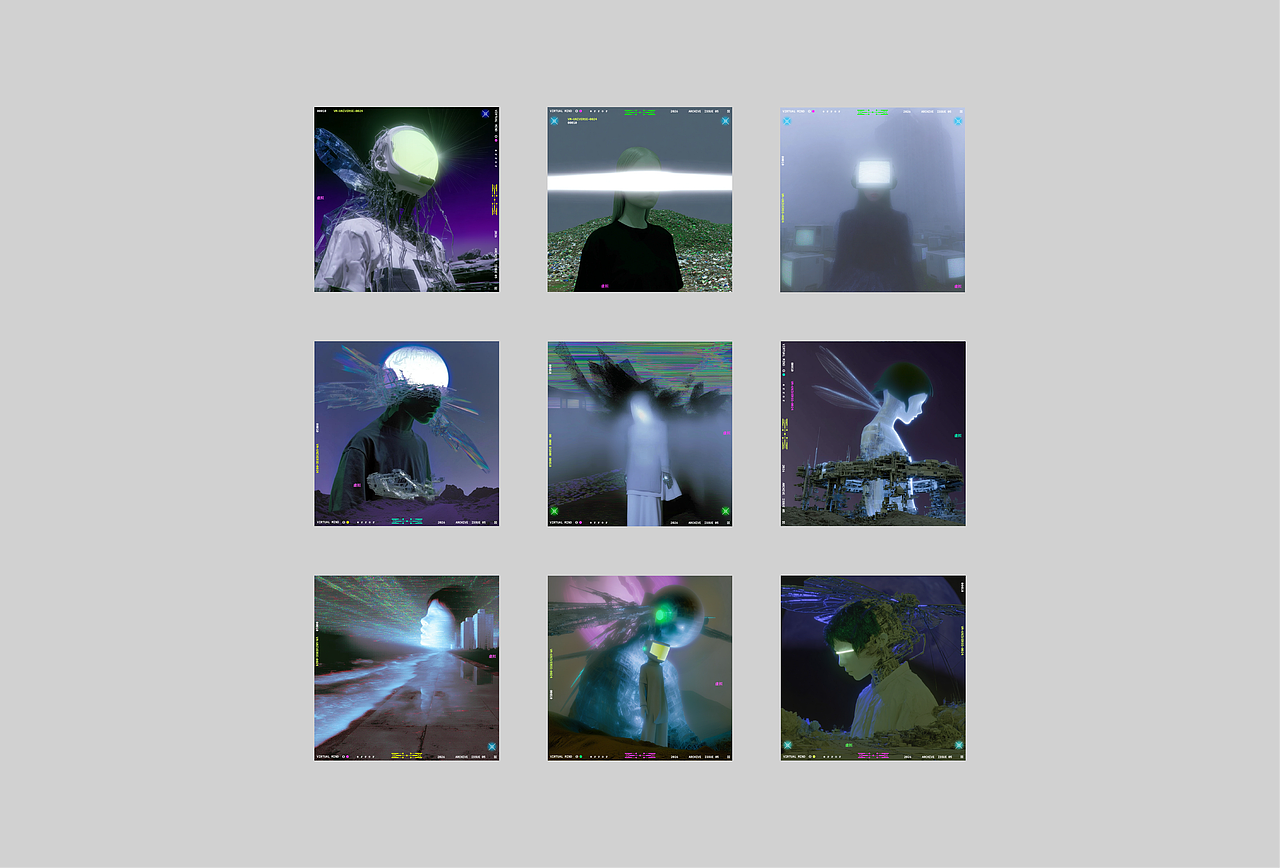 VIRTUAL Mind（图ZNDAzODE1MjMy） - AI作品 - 站酷设计师Am24PROJECT原创素材 - 站酷ZCOOL