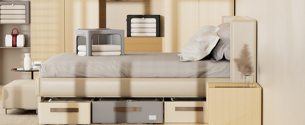 牛津布收纳箱A+（图ZNDAzODE3NTE2） - 产品 - 站酷设计师七与寻原创素材 - 站酷ZCOOL