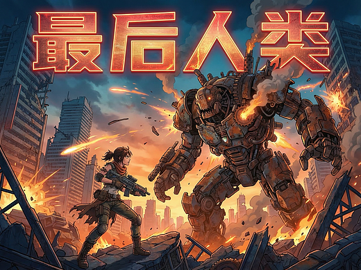 她,一个人走进了末日