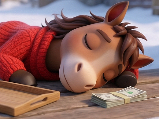 马小妹赚钱太辛苦，二哥出发去远方