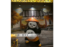 串串店墻繪 中式墻繪 成都墻繪 餐飲店墻繪 四川墻繪