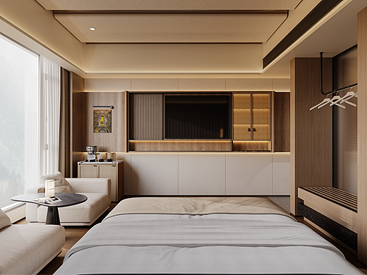 工装案例||酒店效果图