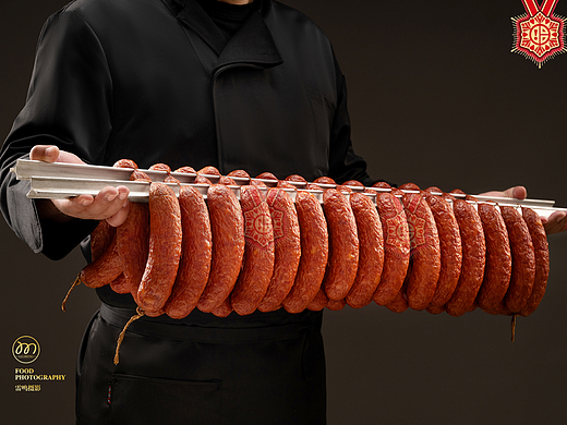 《哈尔滨红肠特产熏酱熟食》美食产品 哈尔滨雷鸣摄影